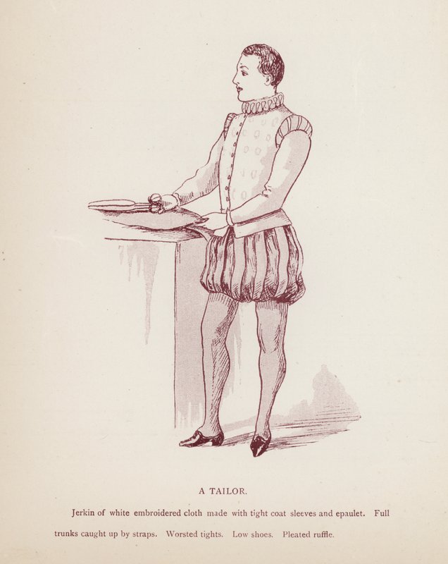 Shakespeare A cickány megszelídítése: Egy szabó (litho) alkotó: English School
