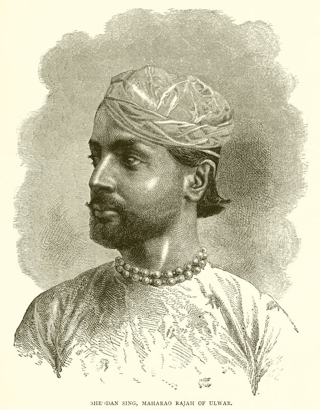 Sheodan Singh, Maharao Rajah Ulwarból alkotó: English School