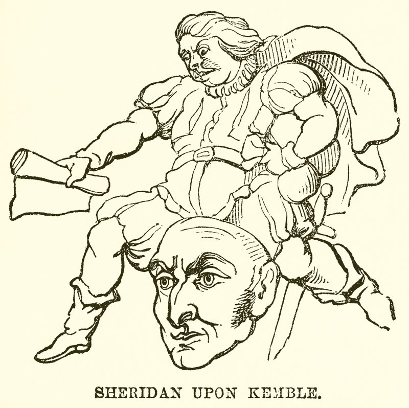 Sheridan upon Kemble alkotó: English School