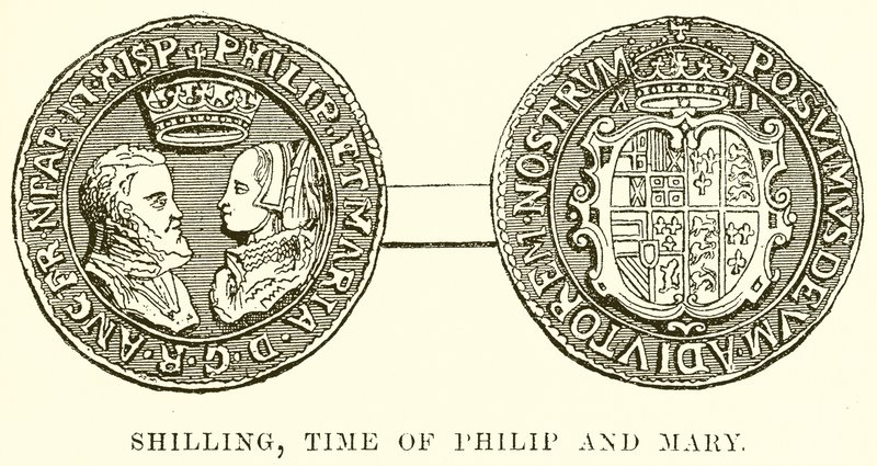 Shilling, Fülöp és Mária ideje alkotó: English School