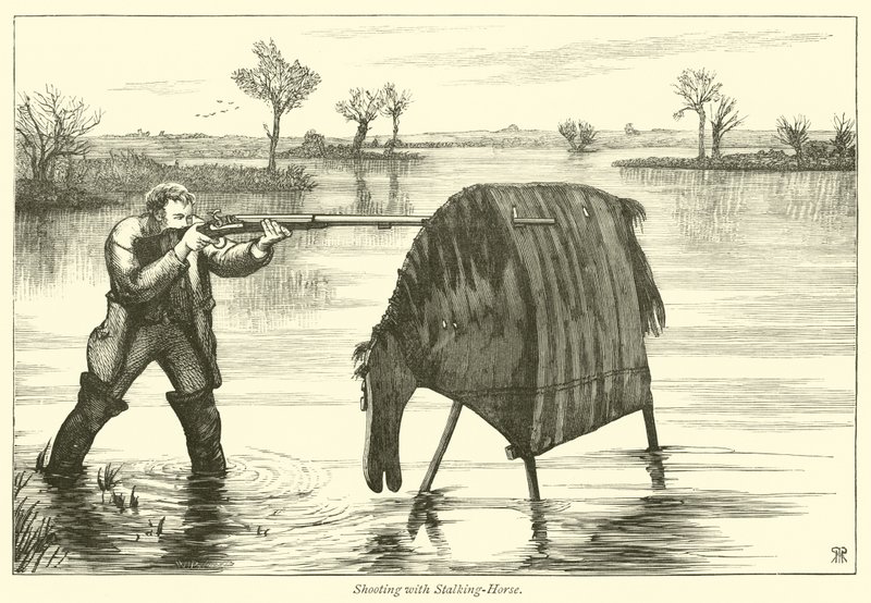 Lövés Stalking-Horse-val alkotó: English School