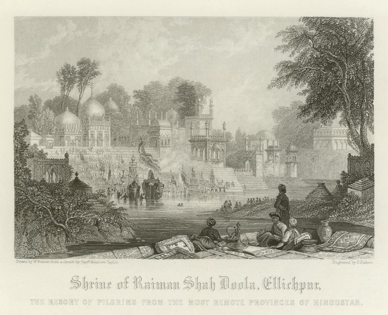 Raiman Shah Doola szentély, Ellichpur, India alkotó: English School