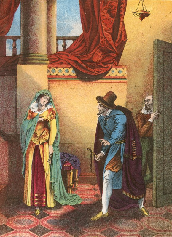Shylock, Jessica és Launcelot alkotó: English School