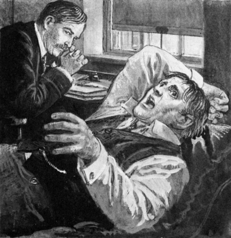 Sigmund Freud egy beteggel Bécsben (litho) alkotó: English School
