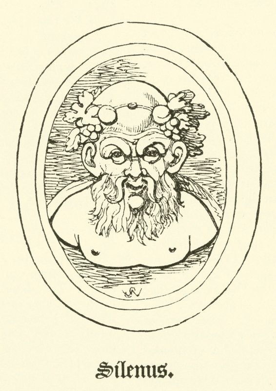 Silenus (metszet) alkotó: English School