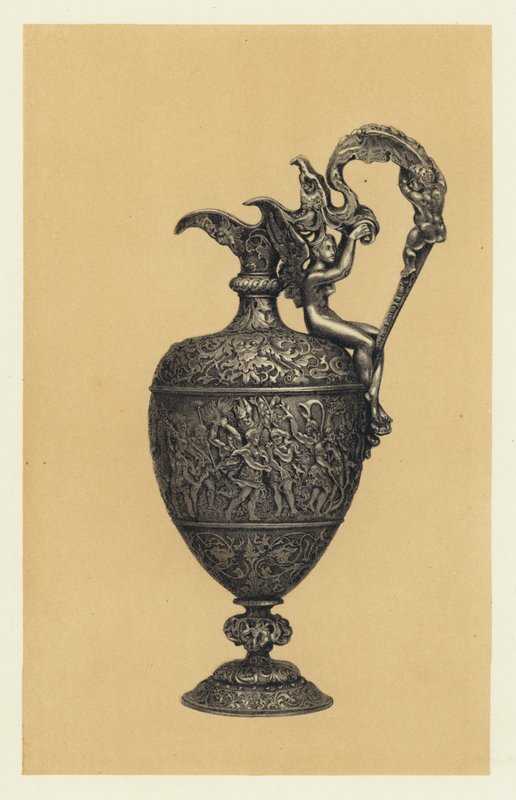 Ezüst Ewer, a Repousse-ban végezte ki Vecchte Hunt és Roskell uraknak alkotó: English School