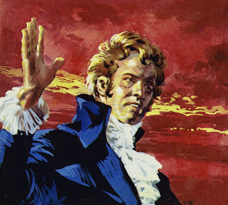 Simon Bolivar megígérte, hogy felszabadítja hazáját Spanyolország kemény uralma alól alkotó: English School