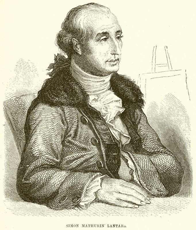 Simon Mathurin Lantara alkotó: English School