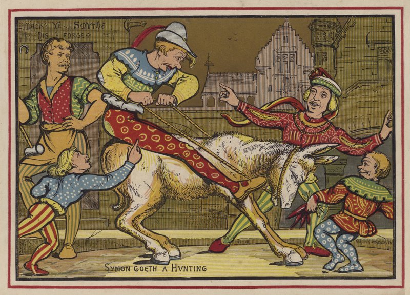 Egyszerű Simon (színes litó) alkotó: English School