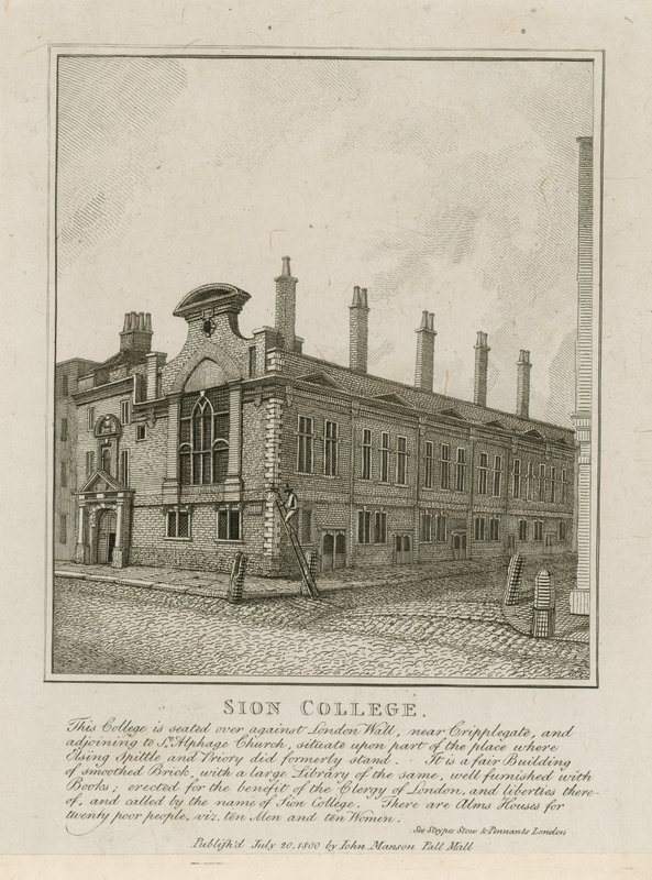 Sion College alkotó: English School