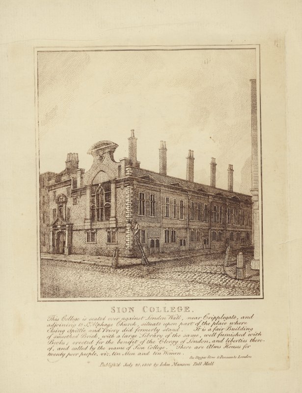 Sion College alkotó: English School