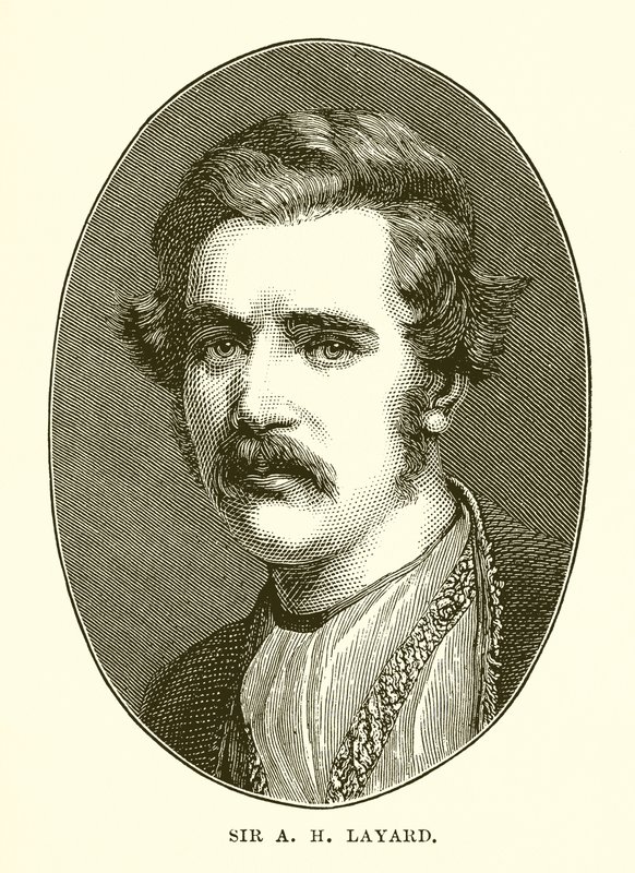 Sir A H Layard alkotó: English School