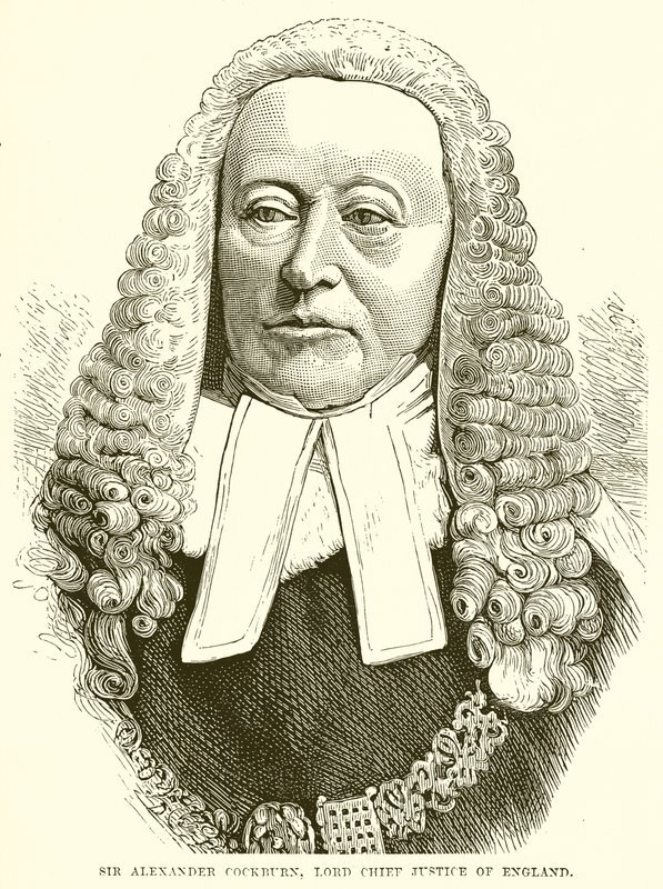 Sir Alexander Cockburn, Anglia főbírója alkotó: English School