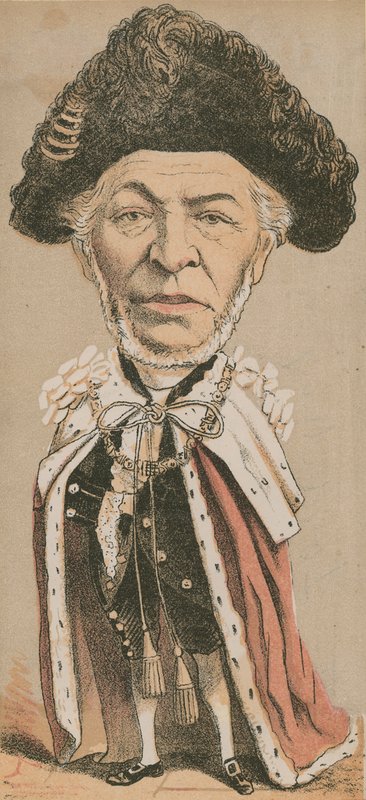 Sir Andrew Lusk, London főpolgármestere 1860 alkotó: English School