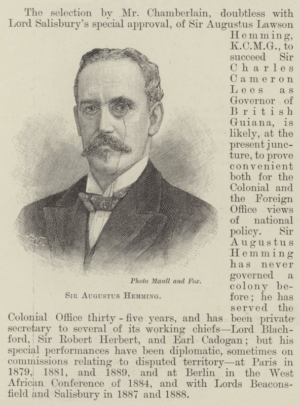 Sir Augustus Hemming (metszet) alkotó: English School