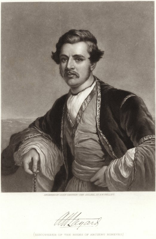 Sir Austen Henry Layard alkotó: English School