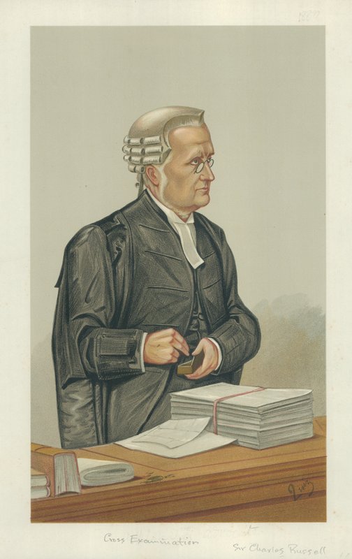 Sir Charles Russell alkotó: English School