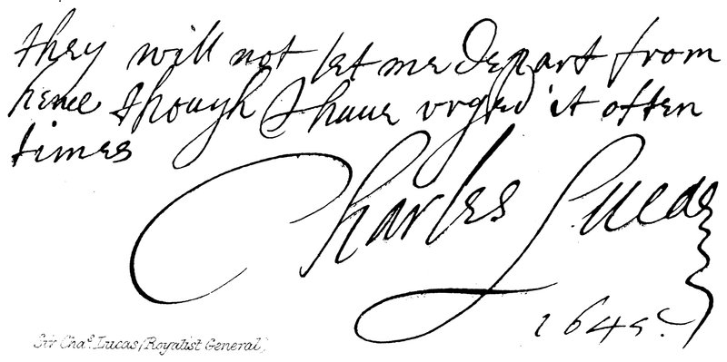 Sir Chas Lucas (royalista tábornok) alkotó: English School