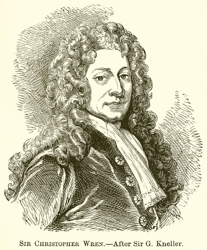 Sir Christopher Wren alkotó: English School