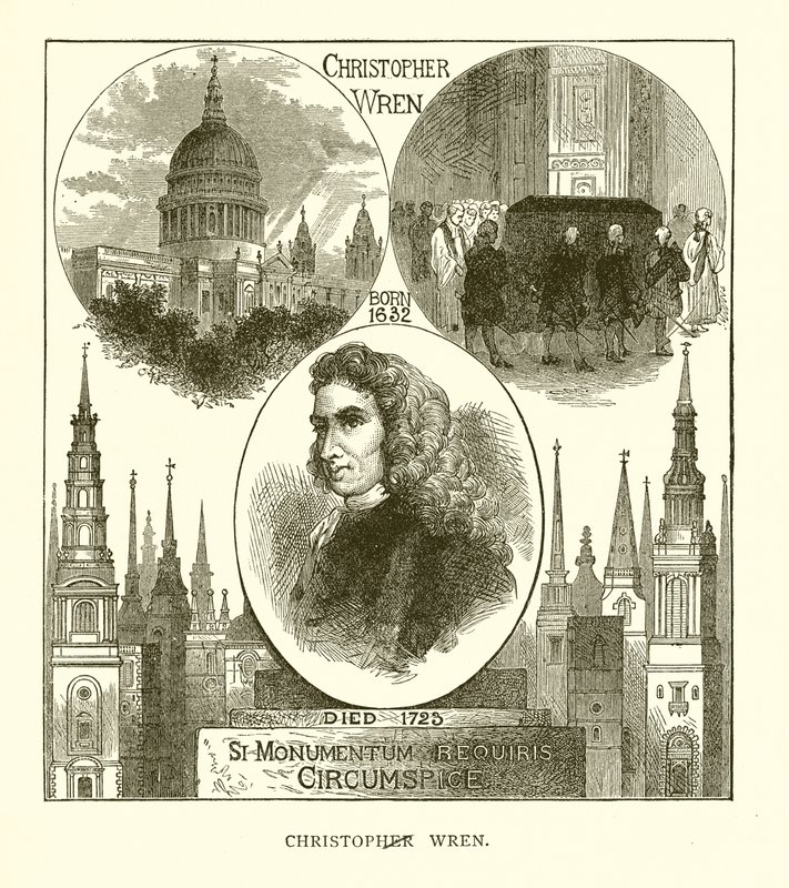 Sir Christopher Wren alkotó: English School