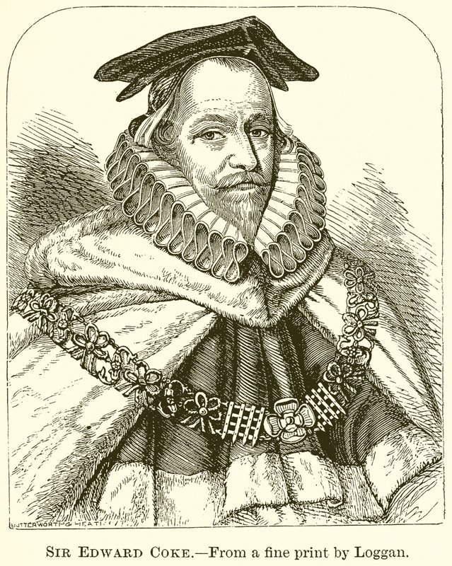 Sir Edward Coke alkotó: English School