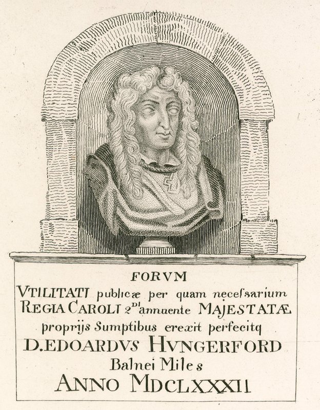 Sir Edward Hungerford, akit II. Károly király koronázásakor a Fürdő Lovagjává állítottak alkotó: English School