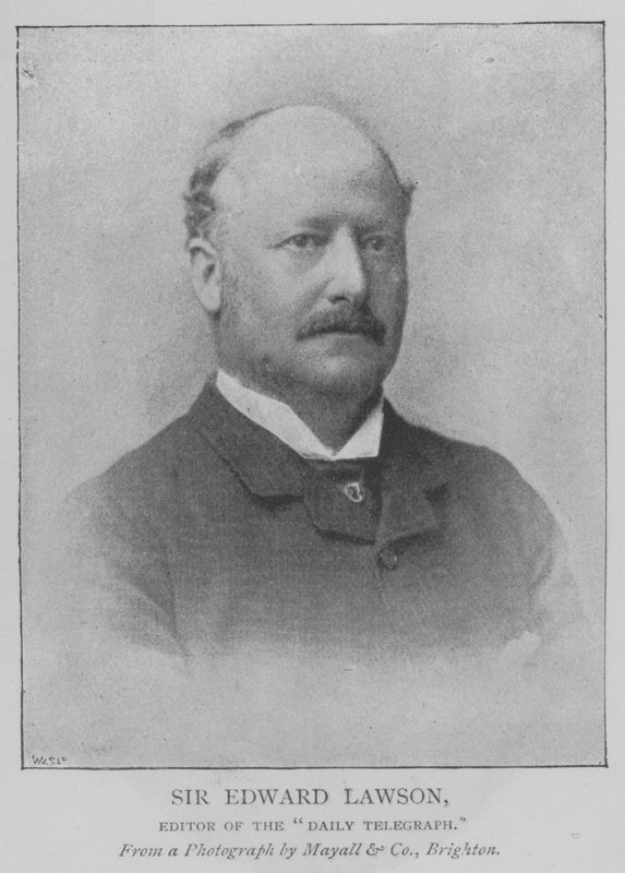 Sir Edward Lawson, a "Daily Telegraph" szerkesztője (metszet) alkotó: English School