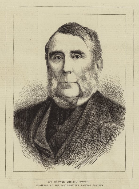Sir Edward William Watkin (metszet) alkotó: English School