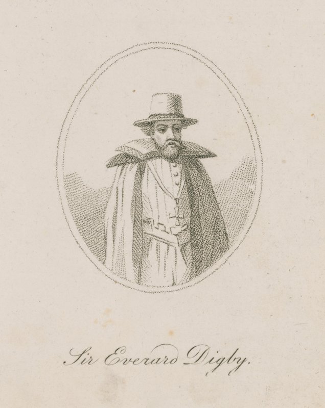 Sir Everard Digby, a Gunpowder Plot tagja alkotó: English School