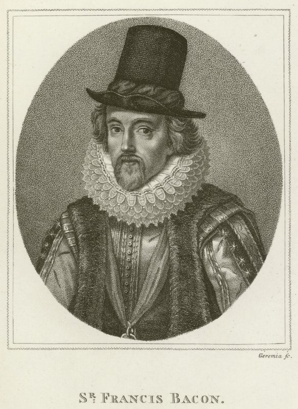 Sir Francis Bacon (metszet) alkotó: English School