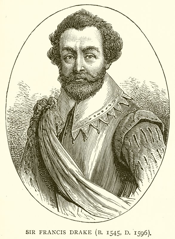 Sir Francis Drake (sz. 1545, sz. 1596) alkotó: English School