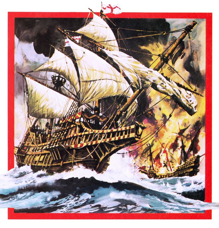 Sir Francis Drake: Az arany hindu alkotó: English School
