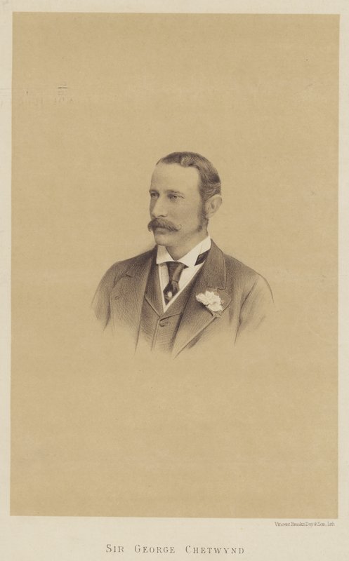 Sir George Chetwynd (litho) alkotó: English School