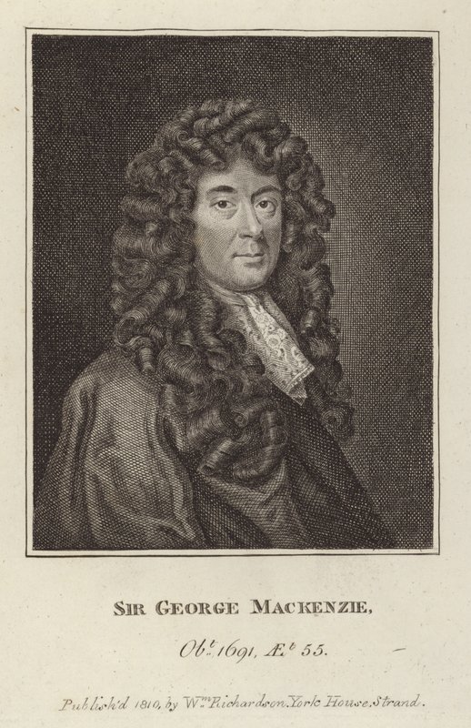 Sir George Mackenzie alkotó: English School
