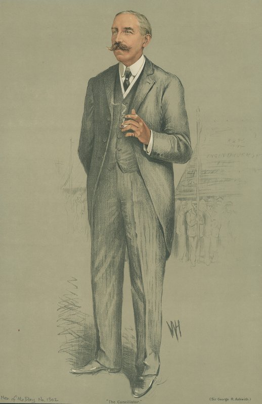 Sir George R Askwith alkotó: English School