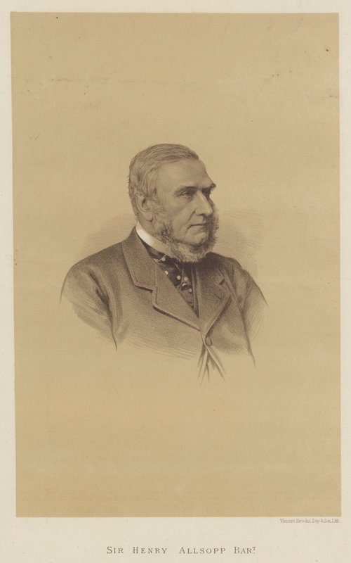 Sir Henry Allsopp, Baronet (litográfia) alkotó: English School