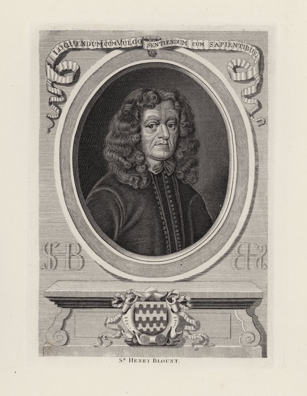 Sir Henry Blount (metszet) alkotó: English School