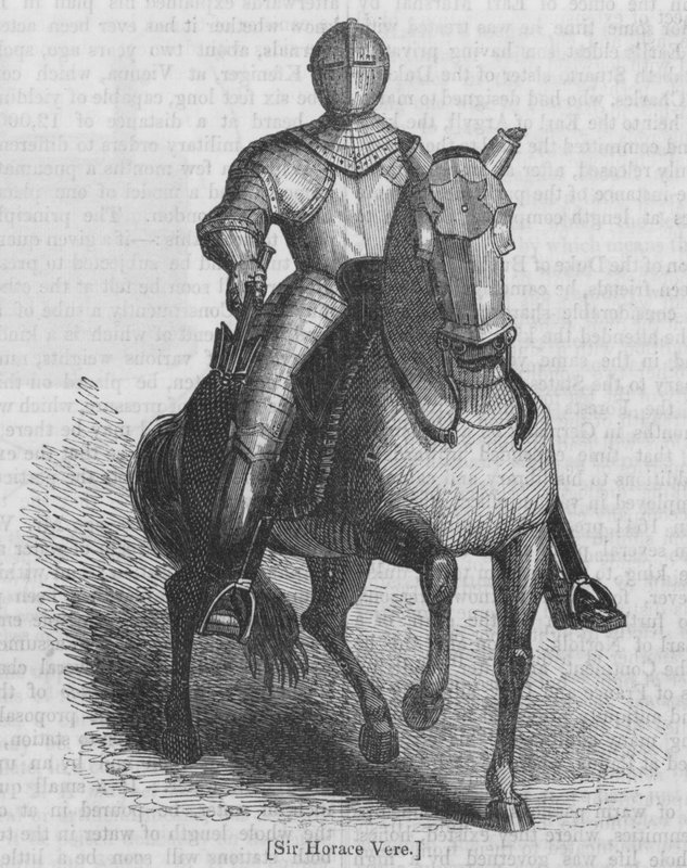 Sir Horace Vere (metszet) alkotó: English School