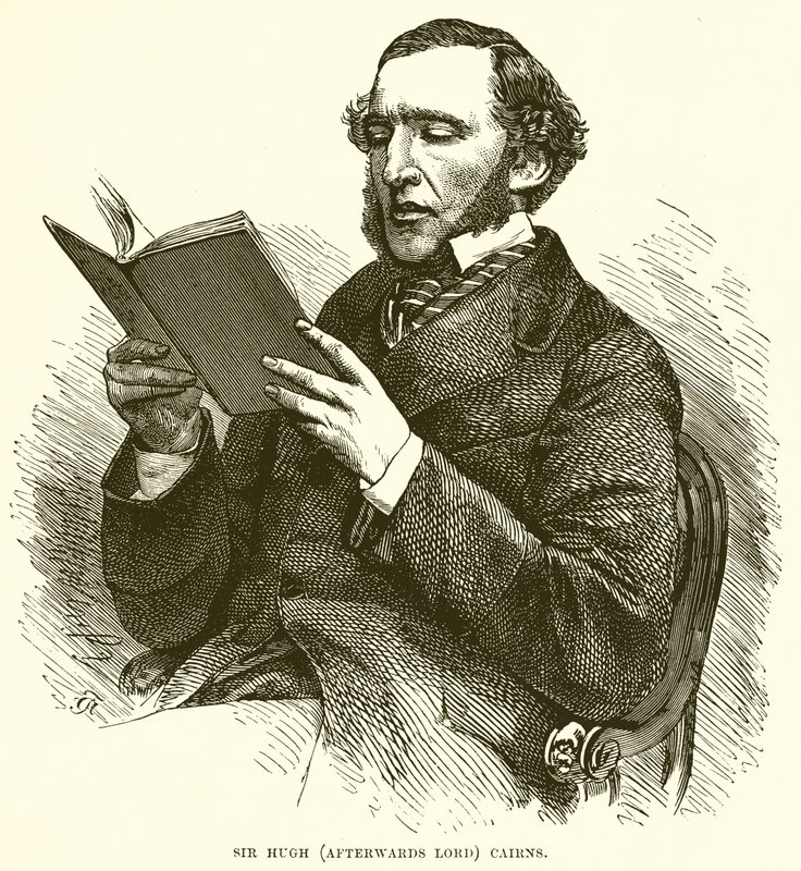 Sir Hugh (majd Lord) Cairns alkotó: English School