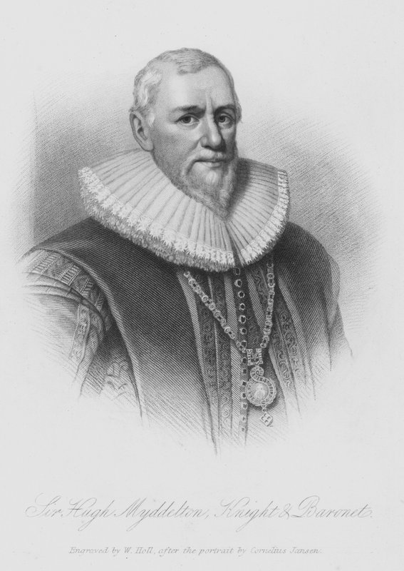Sir Hugh Middleton (metszet) alkotó: English School
