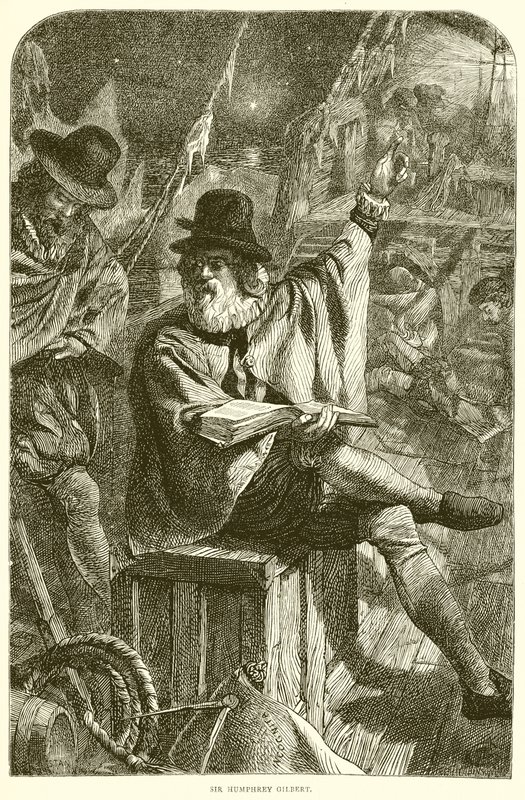 Sir Humphrey Gilbert alkotó: English School