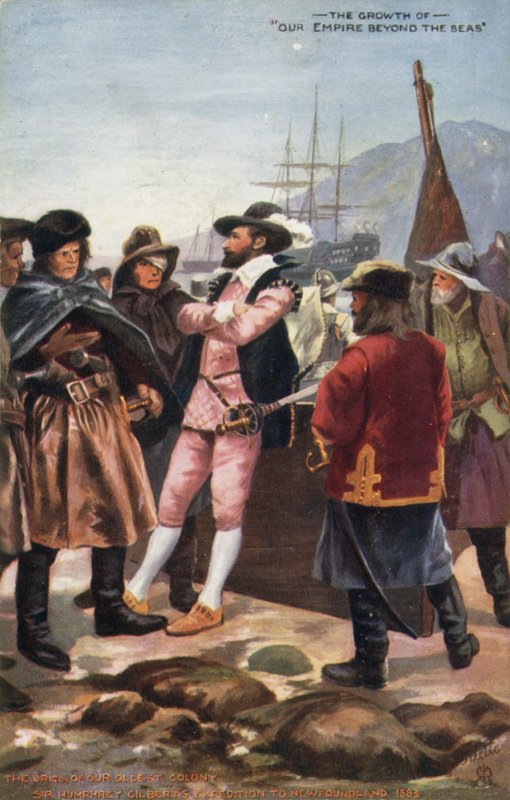 Sir Humphrey Gilberts új-fundlandi expedíciója, 1583 alkotó: English School