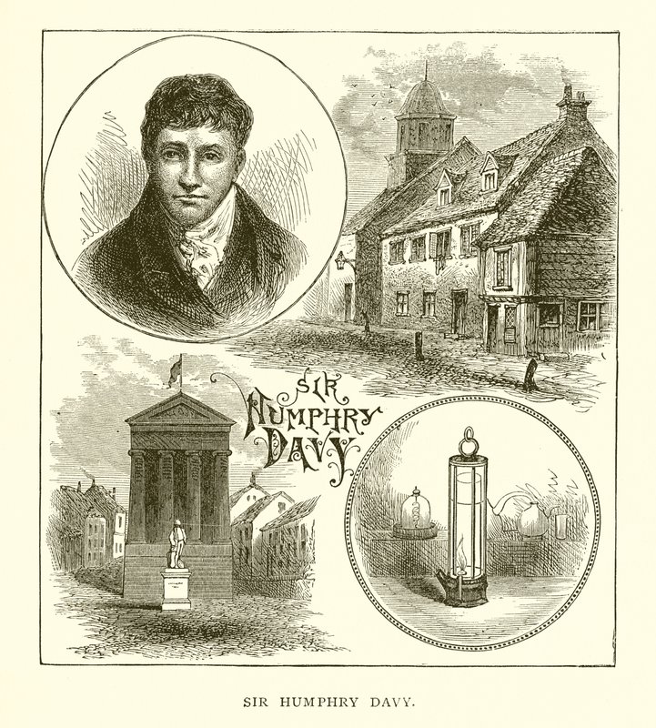 Sir Humphry Davy alkotó: English School