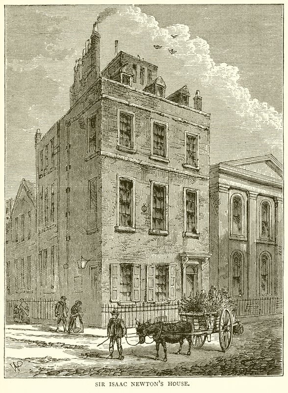 Sir Isaac Newtons Ház alkotó: English School