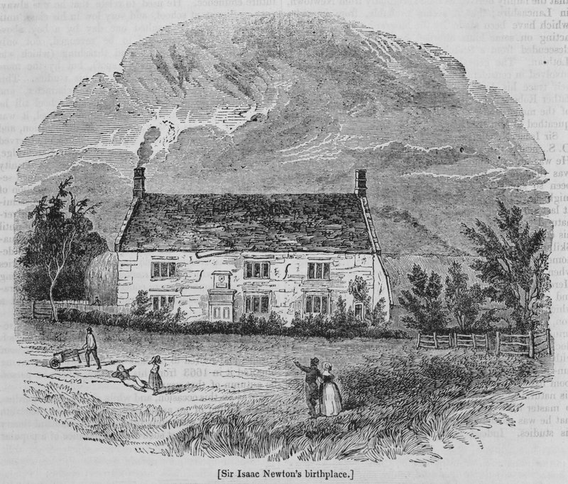 Sir Isaac Newton szülőhelye alkotó: English School