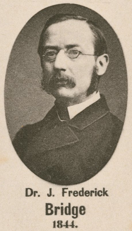 Sir J Frederick Bridge (mélynyomás) alkotó: English School