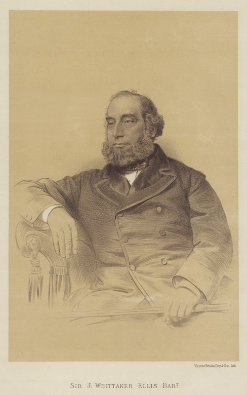 Sir J Whittaker Ellis, Baronet (litho) alkotó: English School