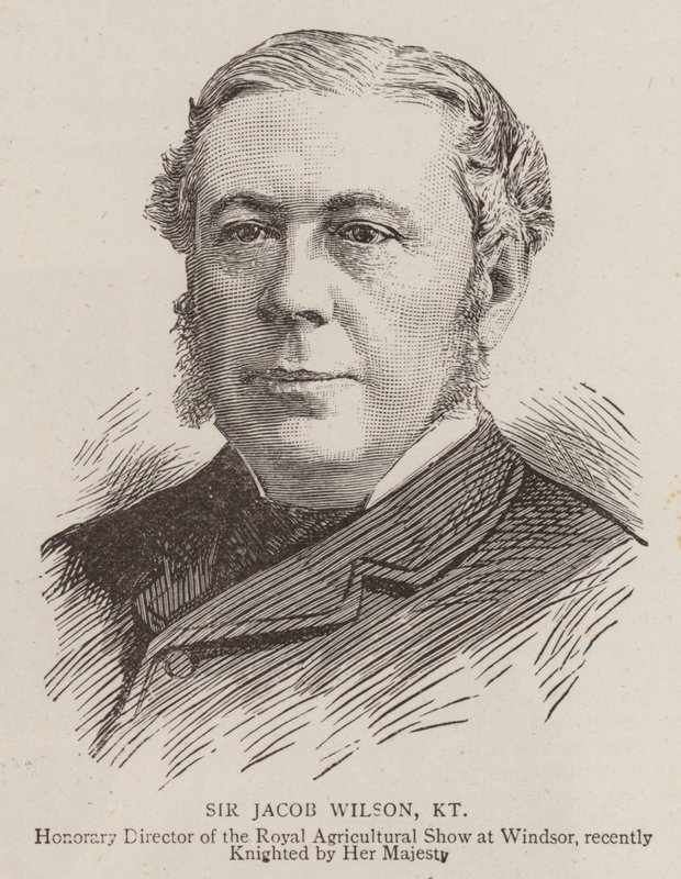 Sir Jacob Wilson, KT (metszet) alkotó: English School