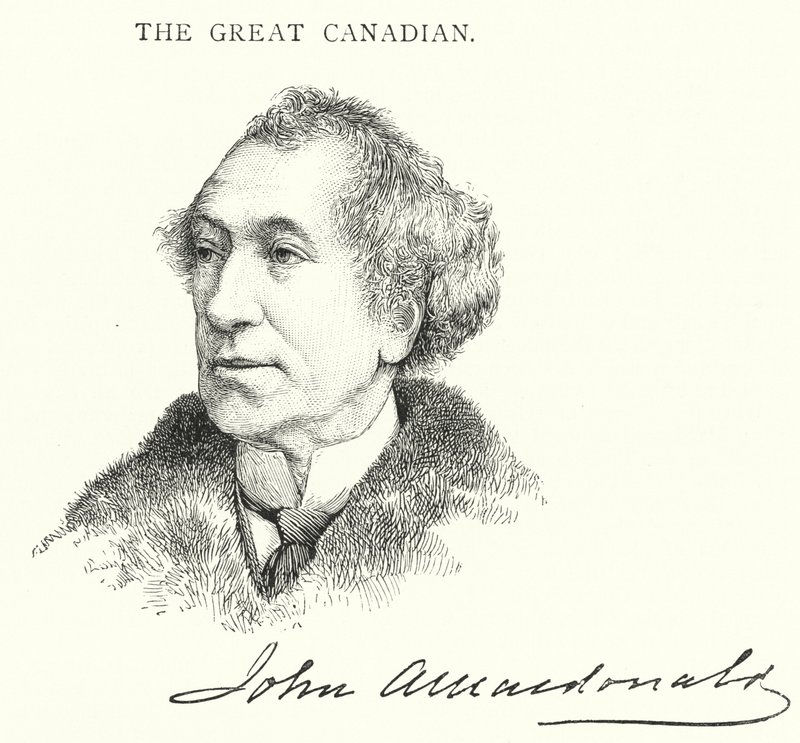 Sir John Alexander Macdonald (metszet) alkotó: English School