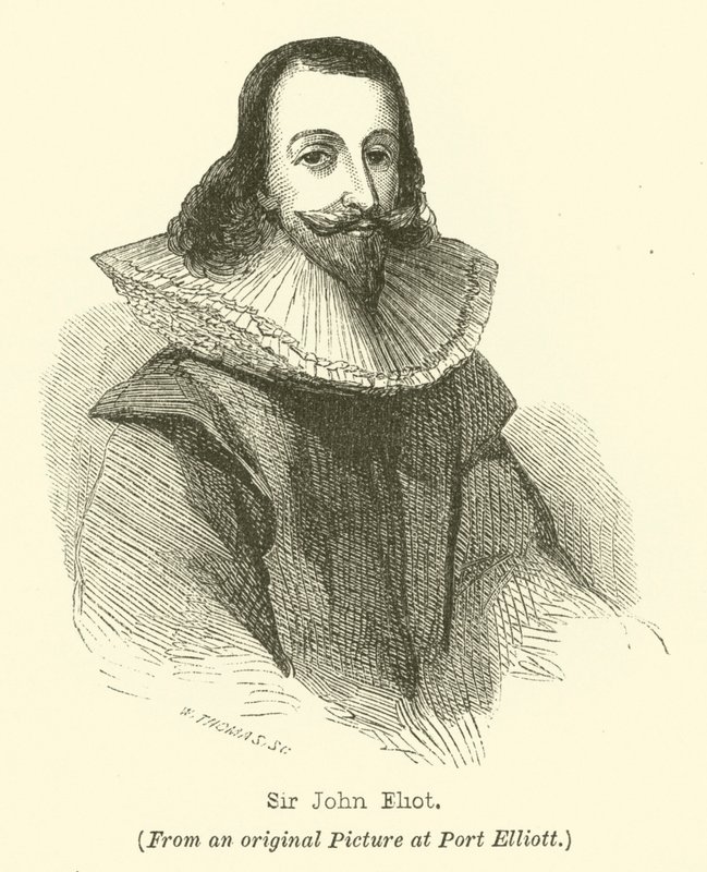 Sir John Eliot (metszet) alkotó: English School